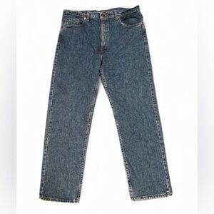 Levi's 505 Classic Straight Fit Jeans 37 x 30.   SKU 17